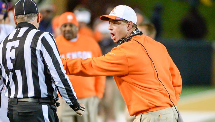 Swinney calls out Clemson fans who would boo Cole Stoudt