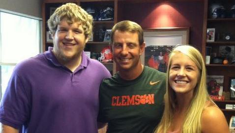 North Carolina offensive lineman happy to be a Tiger
