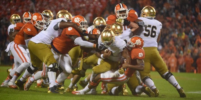 Notre Dame has better title odds than Clemson