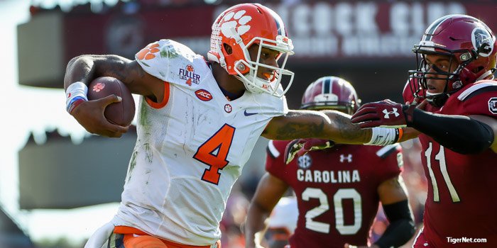 Bowden would pick Deshaun Watson as his go to QB