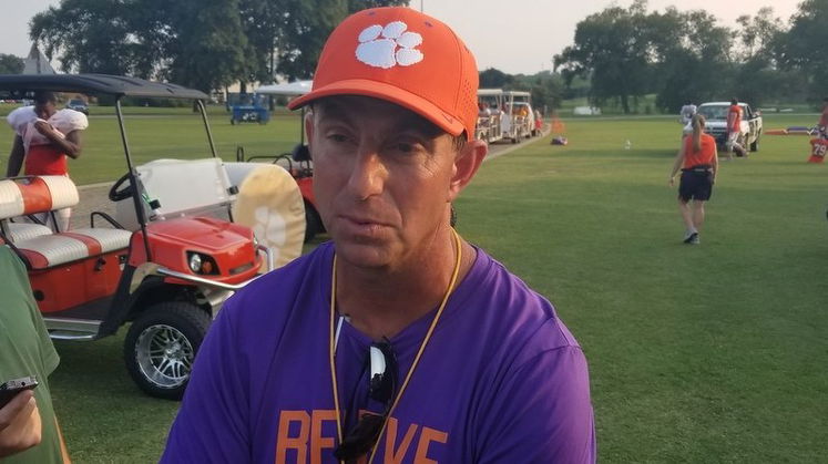 Swinney says QB separation will 