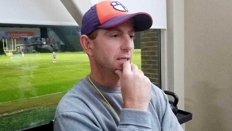 Dabo sends missed call on Rodgers fair catch to ACC, speaks with head official