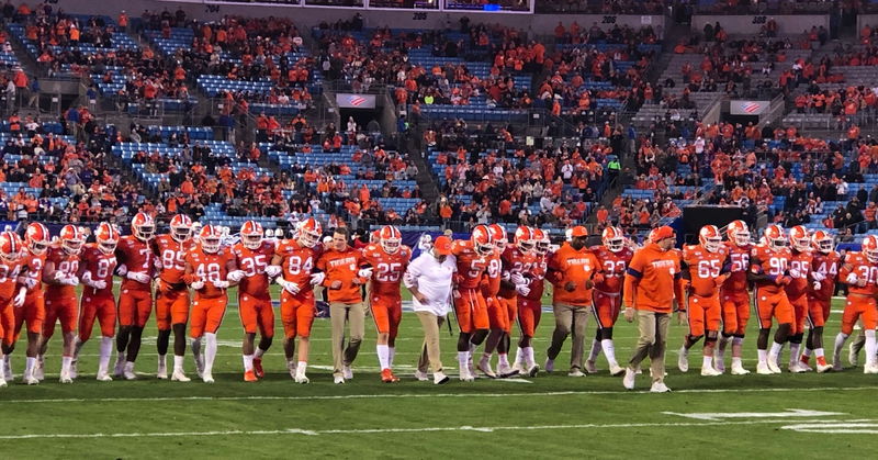 Live from Charlotte, NC: Clemson vs. Virginia