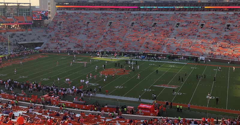 LIVE from Clemson, SC - Clemson vs. Charlotte