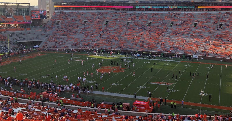 LIVE from Clemson, SC - Clemson vs. Charlotte