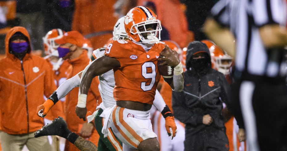 Etienne put together an incredible run. (ACC photo)