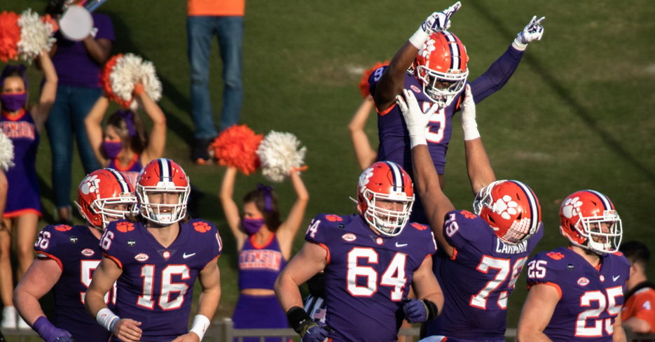 Tony Elliott says offensive line won the line of scrimmage against Pitt