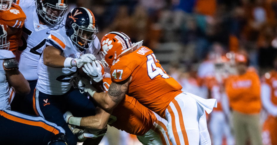 James Skalski has been a mainstay on the Tiger defense over the last couple seasons. (ACC photo)