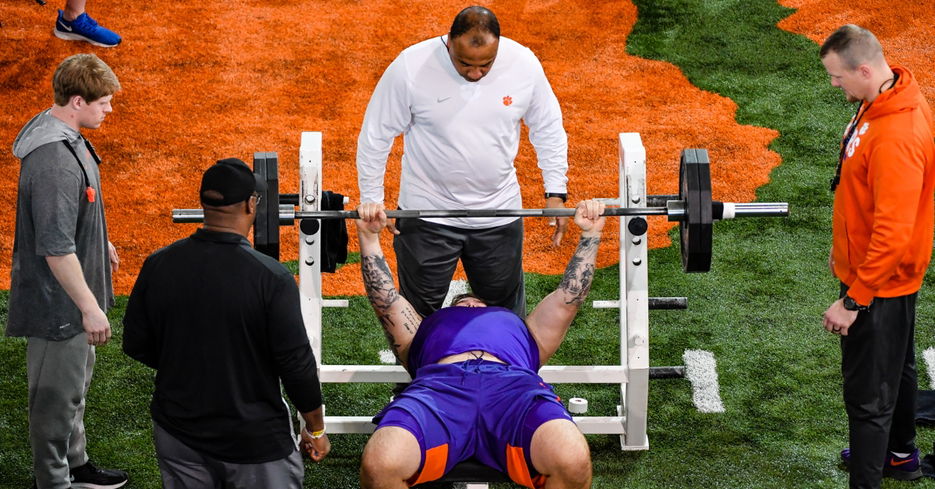 With normal life on hold, it's up to football players to stay in shape