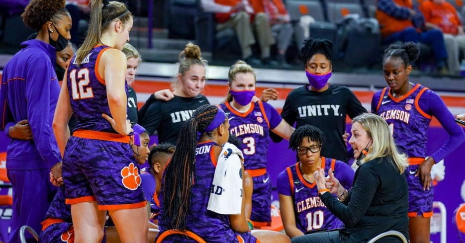 Photo credit: Clemson WBB Twitter
