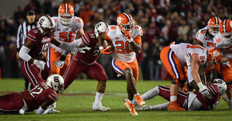 TV announcers for Clemson-South Carolina