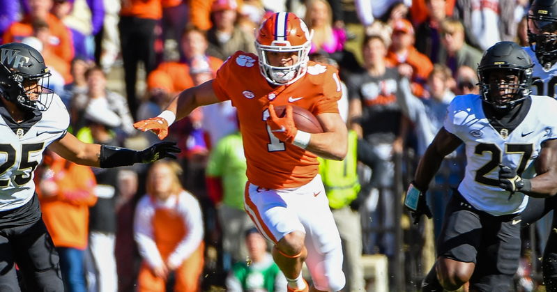 Clemson's increased rushing efficiency could be the difference next week in Orlando.