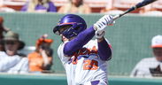 Tiger bats warm up to stop streak, rout No. 23 Miami in series finale