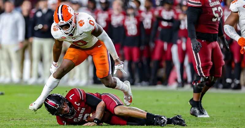 Barrett Carter is coming back for his senior season.