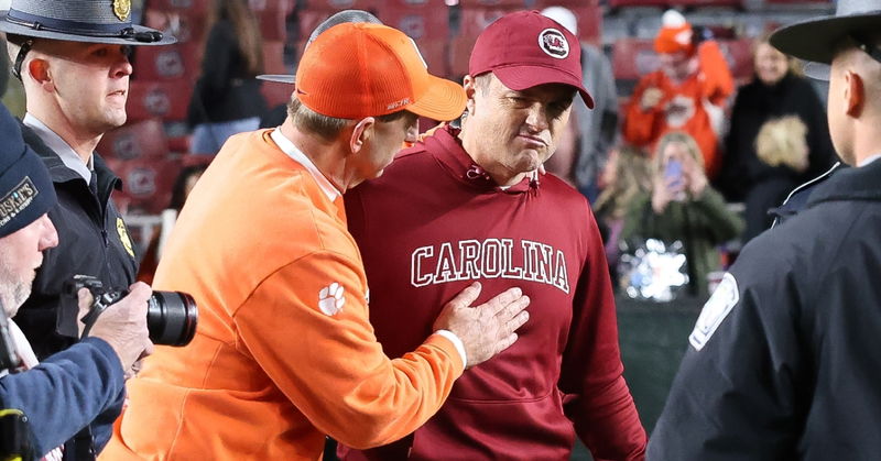 Shane Beamer reacts to Swinney no longer taking calls on radio show