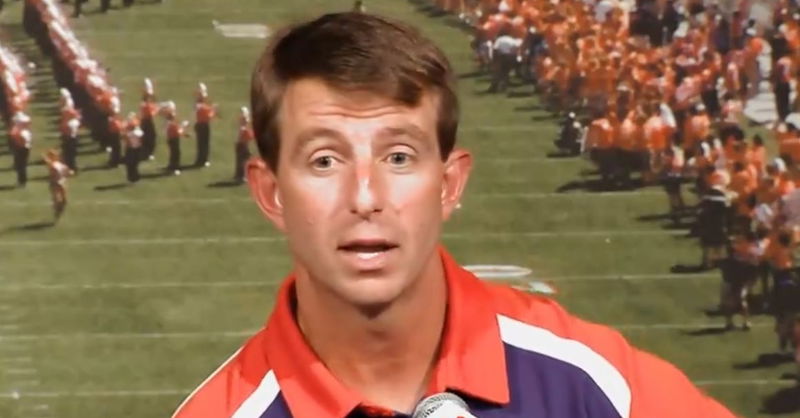 WATCH: Clemson releases heartfelt video celebrating Dabo Swinney's all-time Clemson wins record