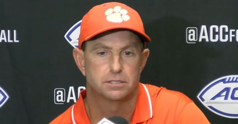 WATCH: Dabo Swinney reacts to 28-7 loss to Duke