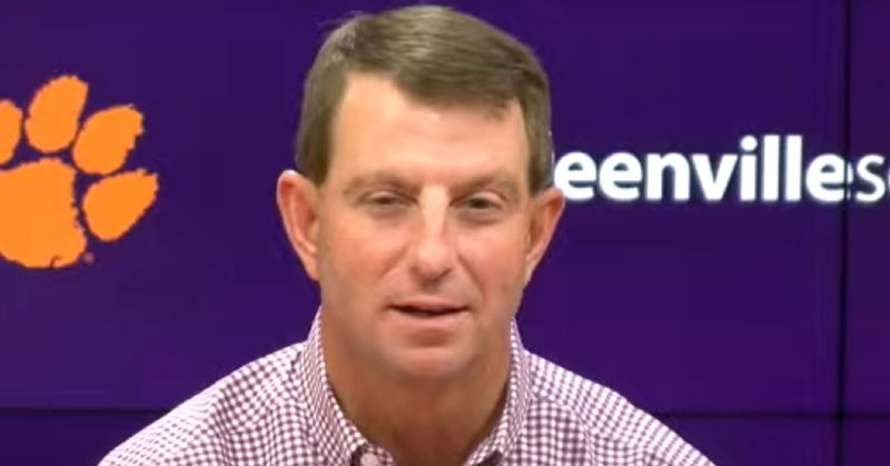 WATCH: Dabo Swinney previews rivalry matchup with South Carolina