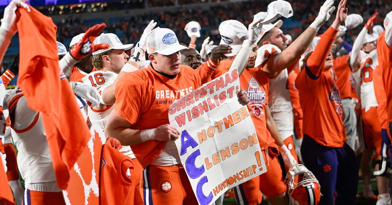 Games notes on Clemson's ACC title win over SMU