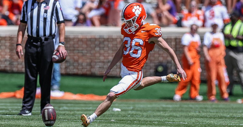 Castner has appeared in two games in his Clemson career. 