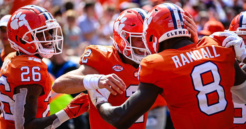 Clemson's offense has had plenty to smile about lately.