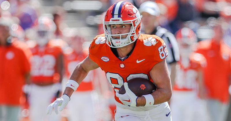 Clemson walk-on WR Jackson Crosby enters transfer portal