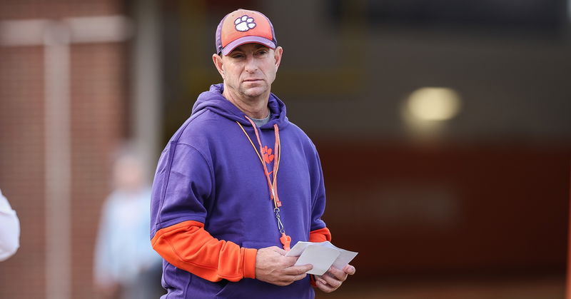 Dabo Swinney talks portal WR, final Texas prep