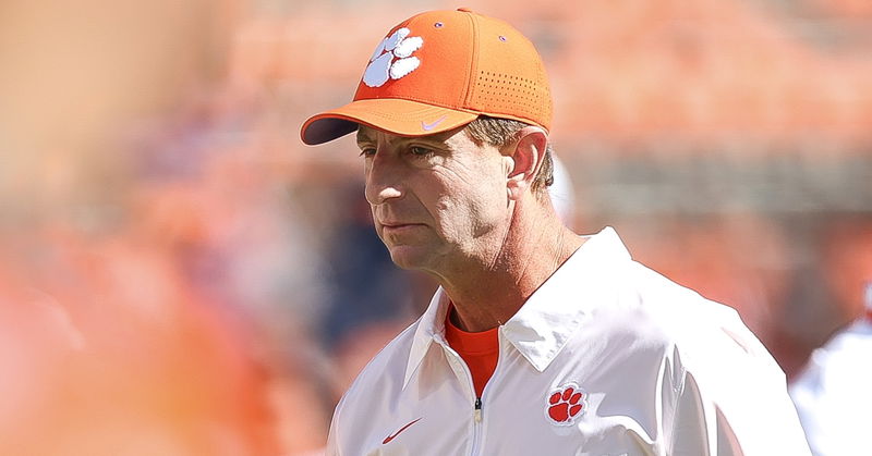 Dabo Swinney is ready to move on from Louisville, shift focus to Hokies