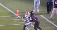 WATCH: Clemson DB with incredible one-handed interception against VT