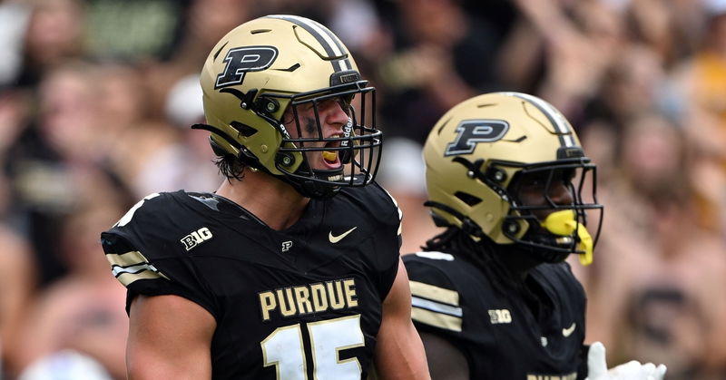 Purdue edge defender Will Heldt will visit Clemson soon, per ESPN. (Photo: Marc Lebryk / USATODAY)