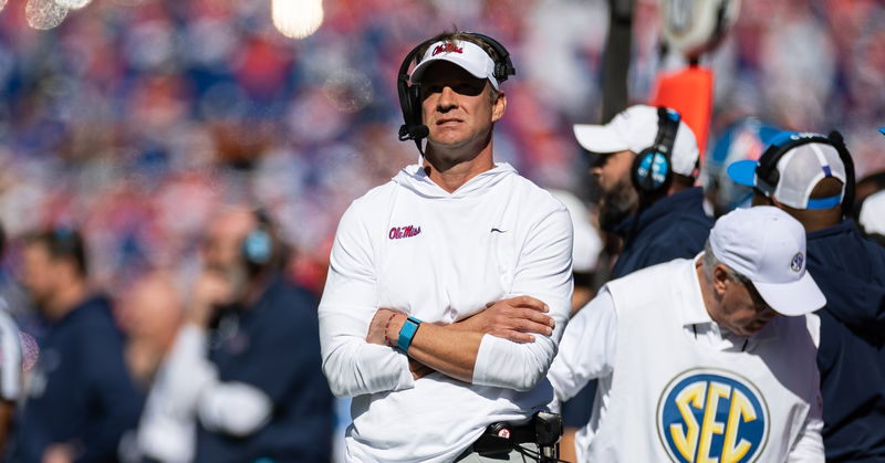 Lane Kiffin says some CFP teams in the Top 12 would be .500 teams in the SEC. (Photo: Matt Pendleton / USATODAY)