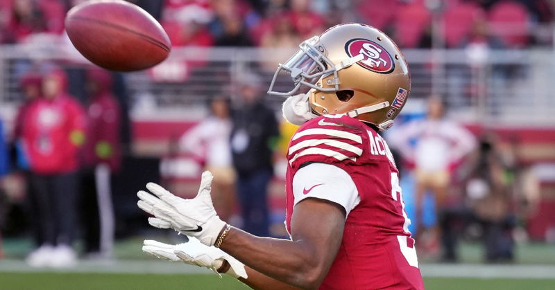 Ray-Ray McCloud looks to get his first Super Bowl ring when the 49ers take on Kansas City in Las Vegas. (Photo: Darren Yamashita / USATODAY)