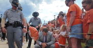 WATCH: Dabo Swinney spends time thinking of Diondre Overton at Tiger Walk