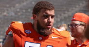 Full circle moment for Clemson lineman facing No. 1 Bulldogs