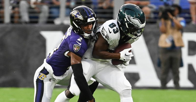 Nate Wiggins is expected to be ready to play in Week 1 despite a shoulder injury suffered in preseason action. (Photo: Tommy Gilligan / USATODAY)