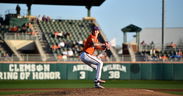 Early runs enough to take game one over Flames, No. 4 Tigers extend streak