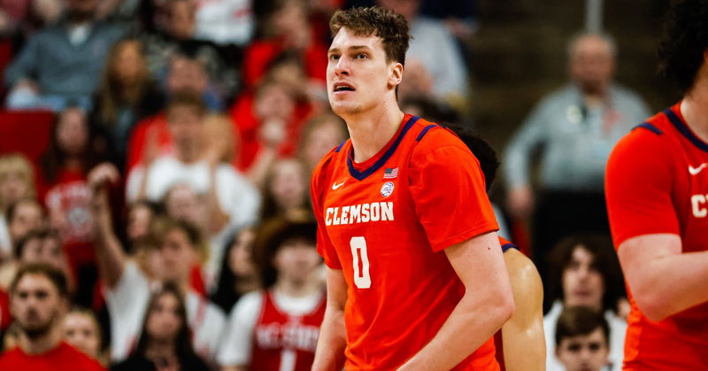 Viktor Lakhin is coming off of a big game at NC State, with 13 points, 11 rebounds and two blocks. (Photo: Jaylynn Nash / USATODAY)