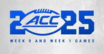 ACC announces Week 0 and Week 1 football schedule