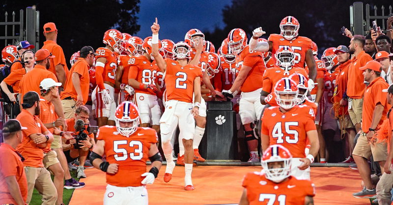 Klubnik says there's nothing like running down The Hill into a sea of orange