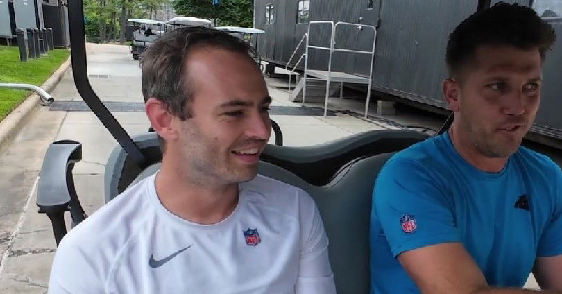 Hunter Renfrow updated his family life still living in the Upstate and playing for the Carolina Panthers now, and much more, in the latest 'Cart Talk with JJ Jansen.'
