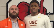 Ben Boulware visits with no. 1 rated LB, USC commit